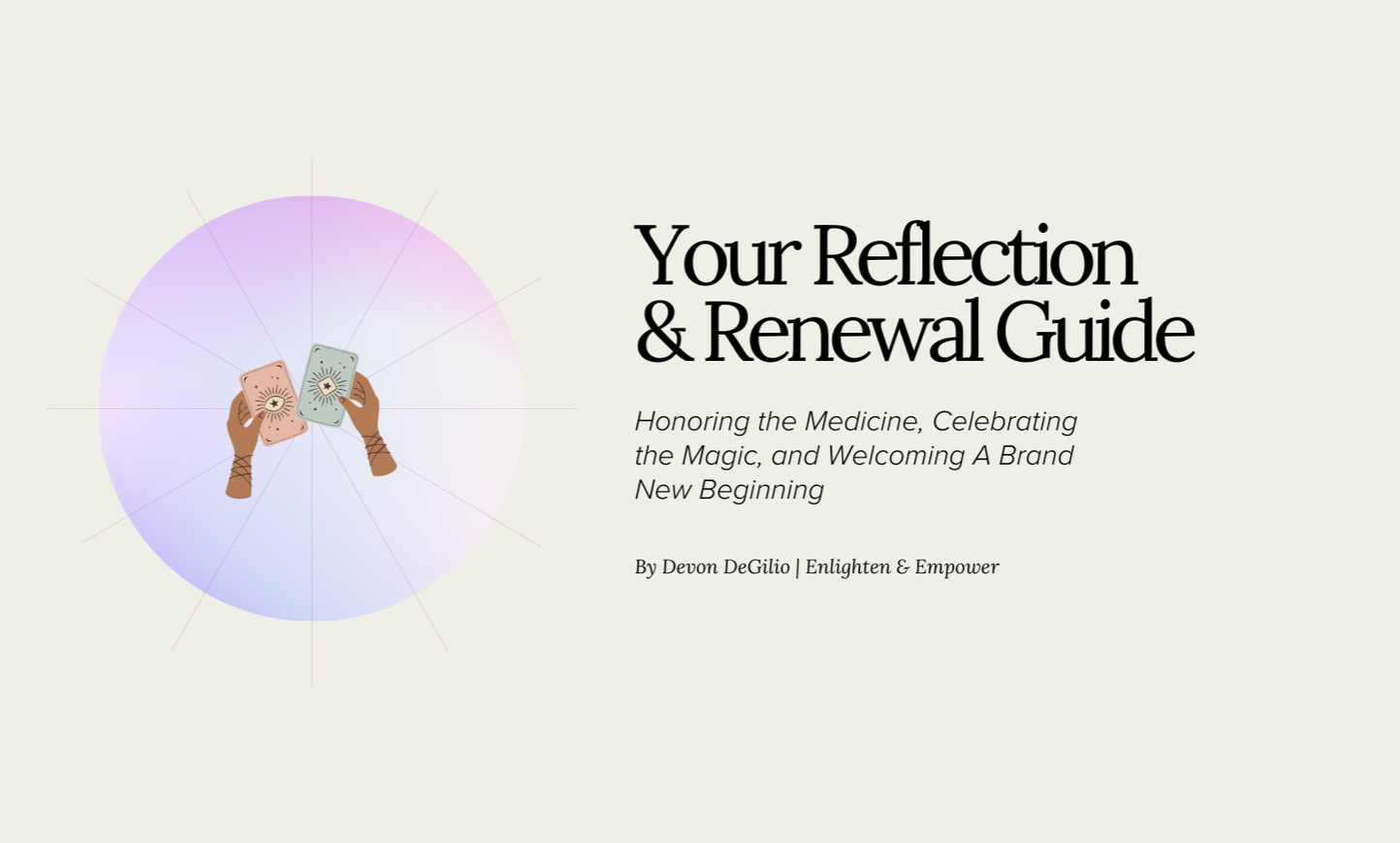 Your Reflection & Renewal Guide | $32.00 Birthday Special thumbnail