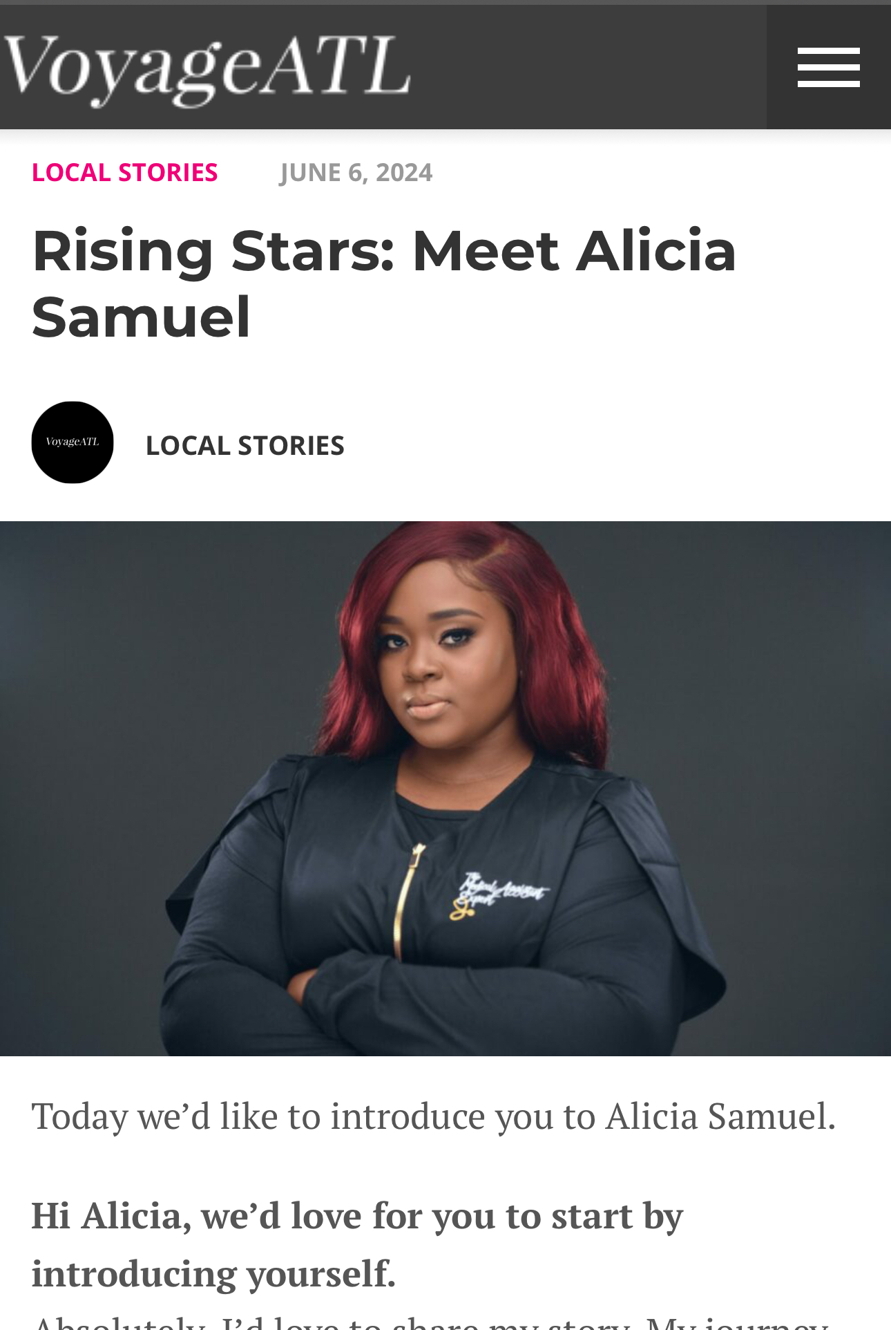 AS SEEN IN: VOYAGEATL MAGAZINE thumbnail