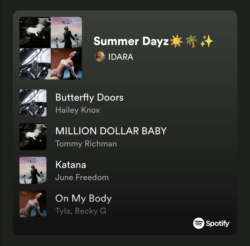 Playlist: “Summer Dayz” thumbnail