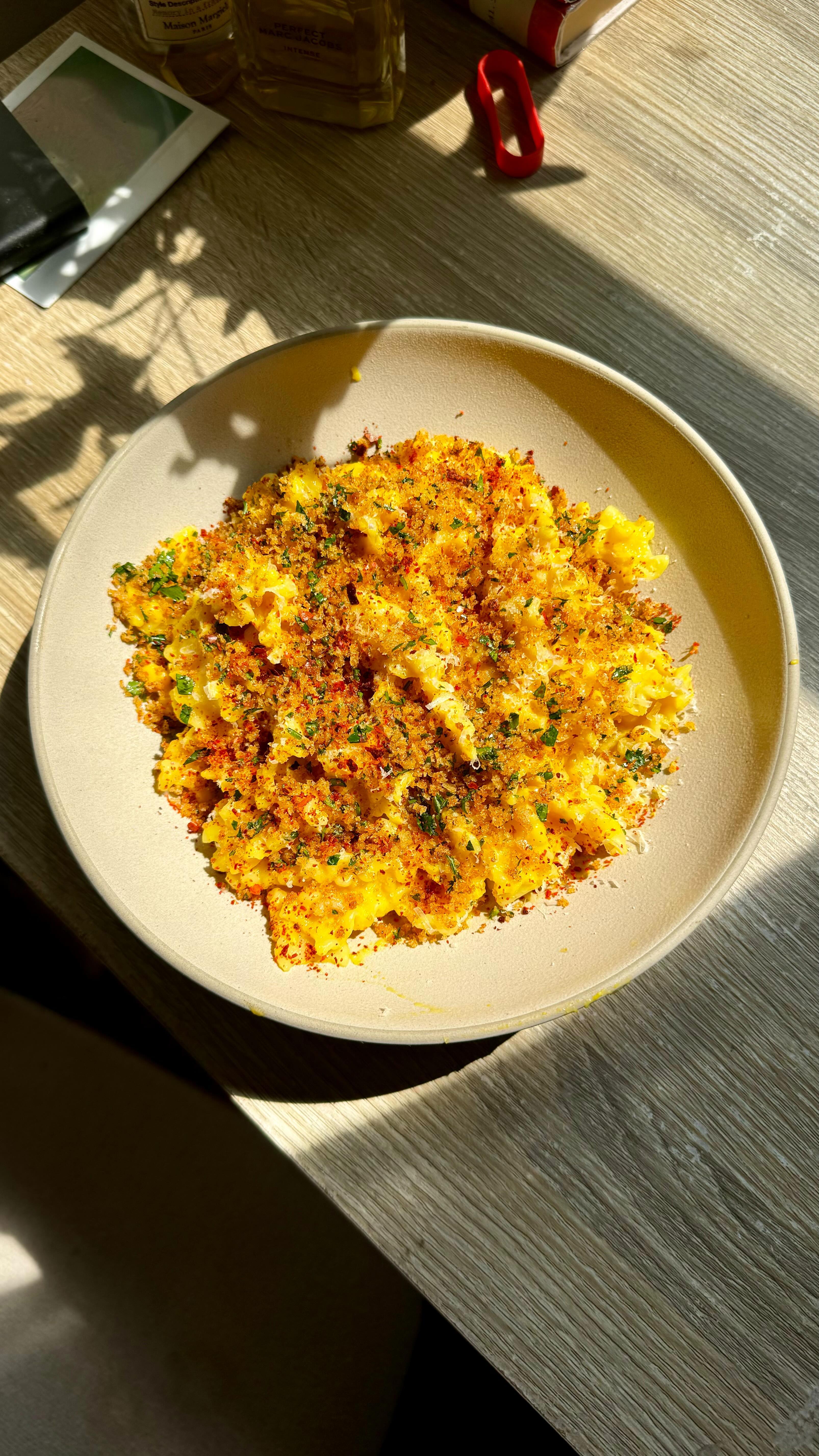 Saffron Corn Pasta is my new personality for august- pls no more questions, thank u (recipe below) 🌽🫦🌽

Saffron and corn