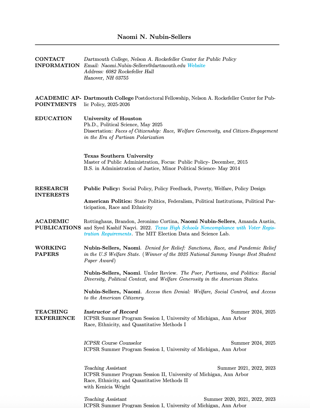 Check out this link to my C.V.! thumbnail