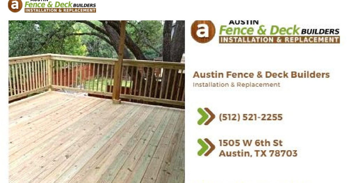 Austin Fence & Deck Builders - Installation & Replacement on Issuu thumbnail