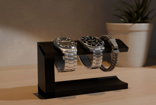 Suporte Organizador de Relógio – Elegância e Praticidade thumbnail