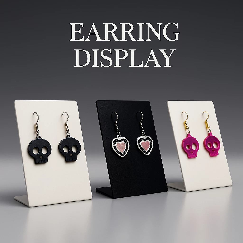 Kit 2 unidades Suporte Organizador Expositor Brincos thumbnail