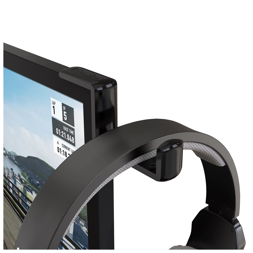 Suporte Fone Headphone Headset Canto De Tela Tv Monitor thumbnail