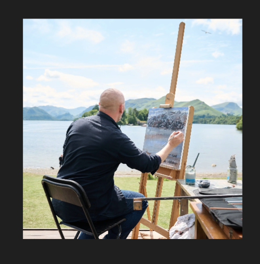 Link to  blog article providing photos and timelapse video of my painting for Sky Arts Landscape Artist Of The Year 2026 thumbnail