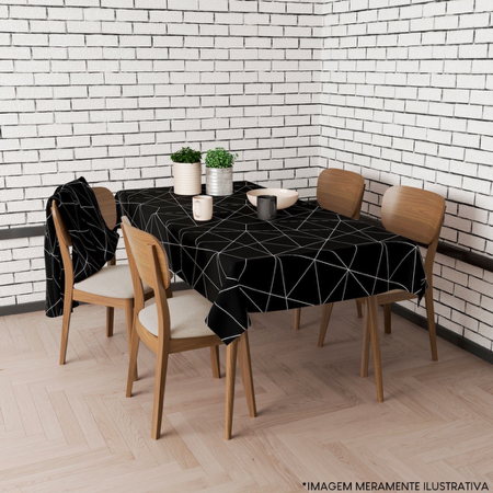 Toalha de mesa Preta thumbnail
