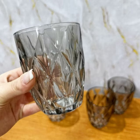 Jogo de copos diamond fumê thumbnail