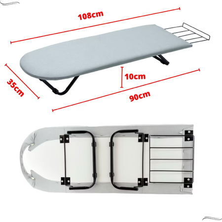 Mesa Tábua de Passar Roupa Portátil thumbnail