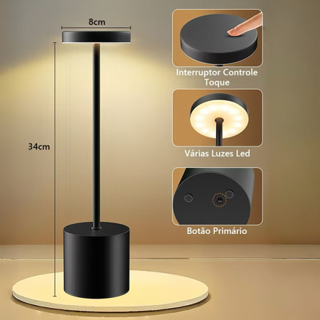 Luminária touch thumbnail