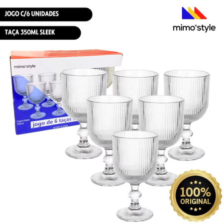 Jogo 6 peças Taças 350ml  thumbnail
