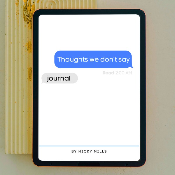 Thoughts We Don't Say Journal (Digital) thumbnail