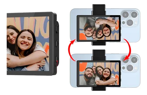 Monitor Celular Câmera Traseira Kingma Screen Vlog Selfie Fg thumbnail