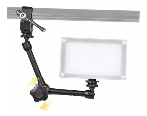 Braço Articulando Mágico + Braçadeira Para Camera Flash Led thumbnail