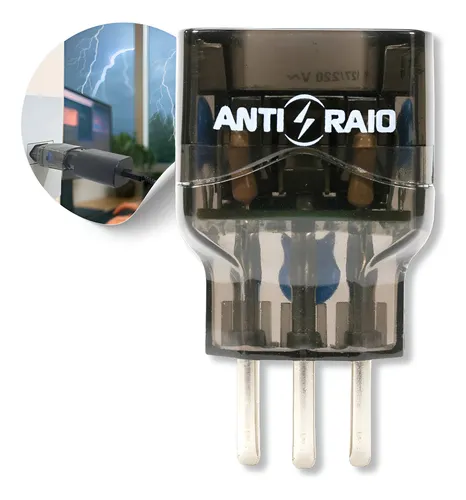 Protetor Anti Raio Dps Embrastec Preto Cristal 2200w 127/220v thumbnail