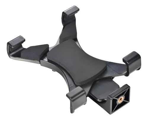 Suporte Tablet iPad Kindle Adaptador Para Tripé Rosca 1/4 Preto thumbnail