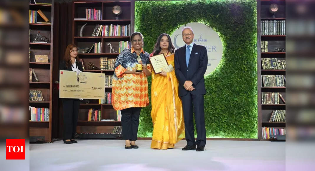 Barkha Dutt wins AutHer Award 2023 in Best Non-Fiction category - Times of India thumbnail