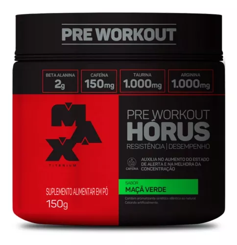 Pré Treino Pre Workout Horus Maça Verde thumbnail