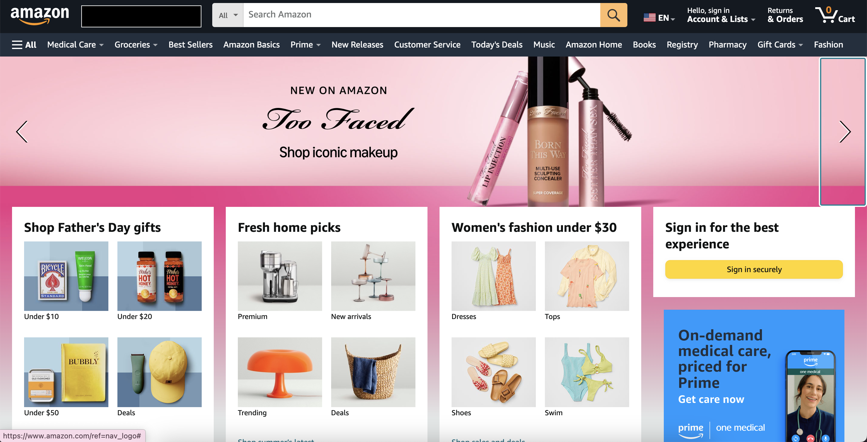 Amazon Storefront thumbnail