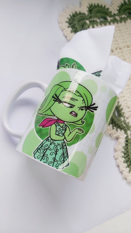 E vamos de nova Caneca do Divertida Mente que fizemos hoje por aqui. 

Caneca Perfeita, acompanha o saquinho. E a melhor