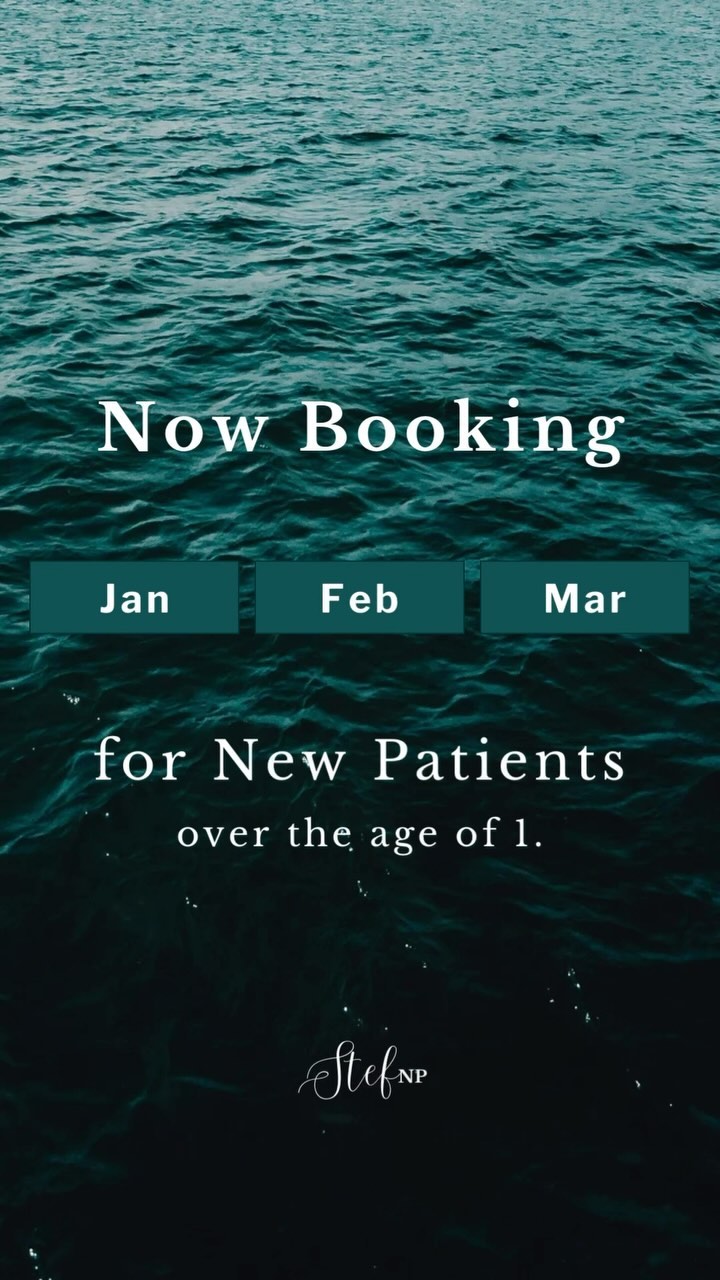 Accepting New Patients for 2025 ↓

Book now with Stef, NP to secure your spot. 
🩺

* Please note that infants will be sc