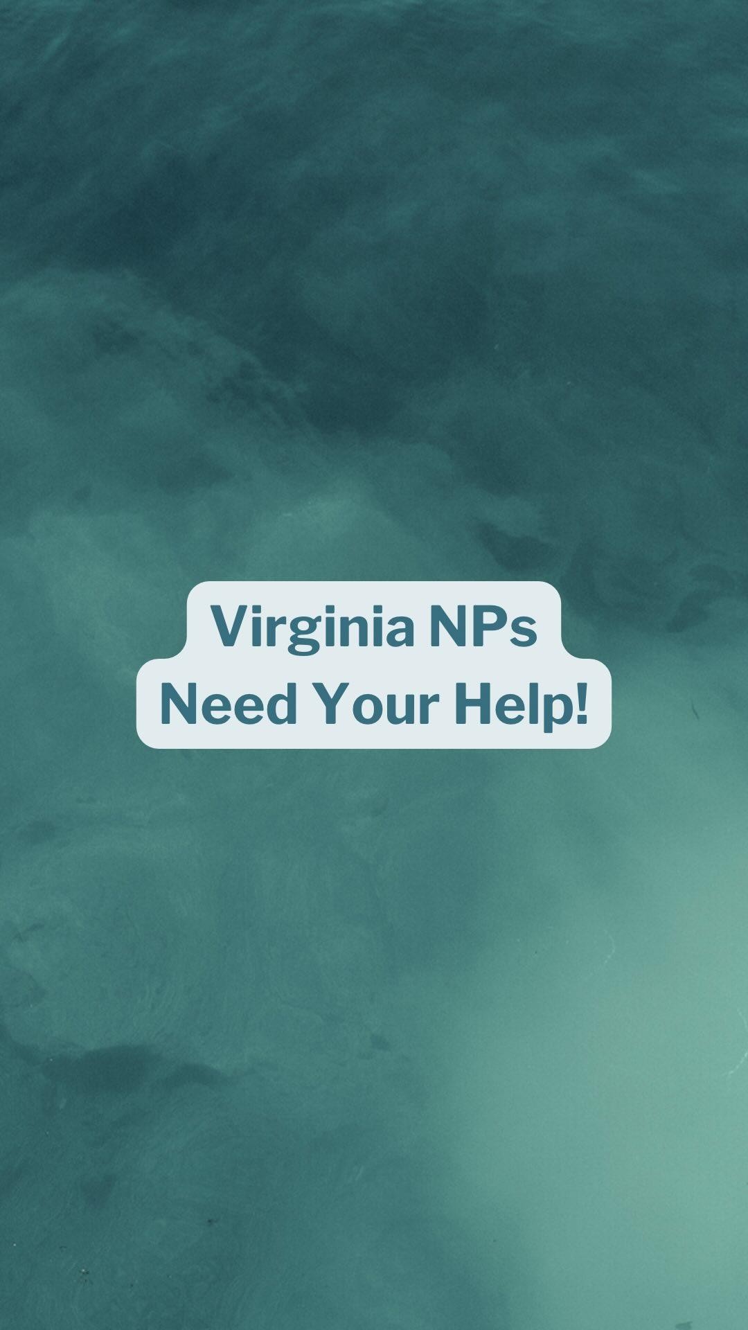 Help Virginia Nurse Practitioners 🏛 ↓

Contact your legislators in support of HB 971 & HB 983.

As it stands today, NPs 