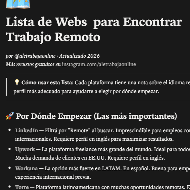 ¿Dónde Encontrar Trabajo Remoto? thumbnail