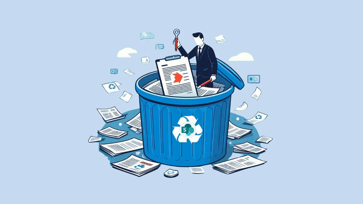 Finding Recycle Bin in SharePoint & Restoring Deleted Files! thumbnail