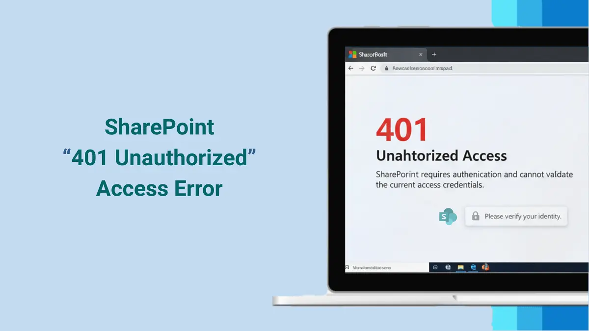 Fix “SharePoint 401 Unauthorized” Error: Step-by-Step Guide! thumbnail
