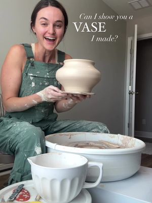 I love her 🥹  Cannot wait to show you the final product, I added a clay chain on the front of her and just waiting for h