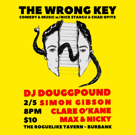2/5 - THE WRONG KEY: COMEDY & MUSIC thumbnail