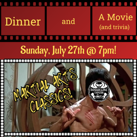 Dinner and a Movie (and Trivia) - Martial Arts Classics - 9/28 thumbnail