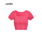 Squareneck Top (Pink/Black) thumbnail