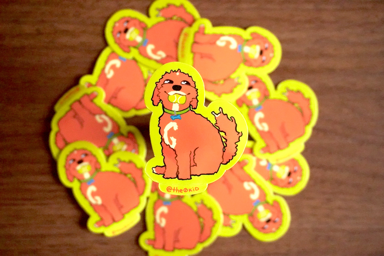 die-cut stickers! thumbnail