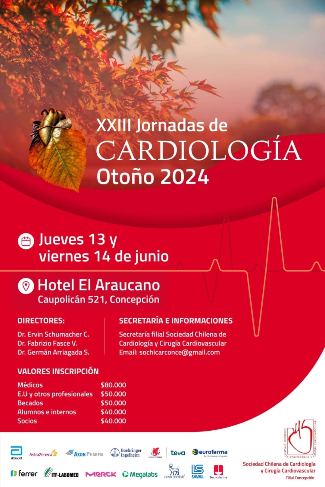 Afiche XXIII Jornadas de Cardiología thumbnail