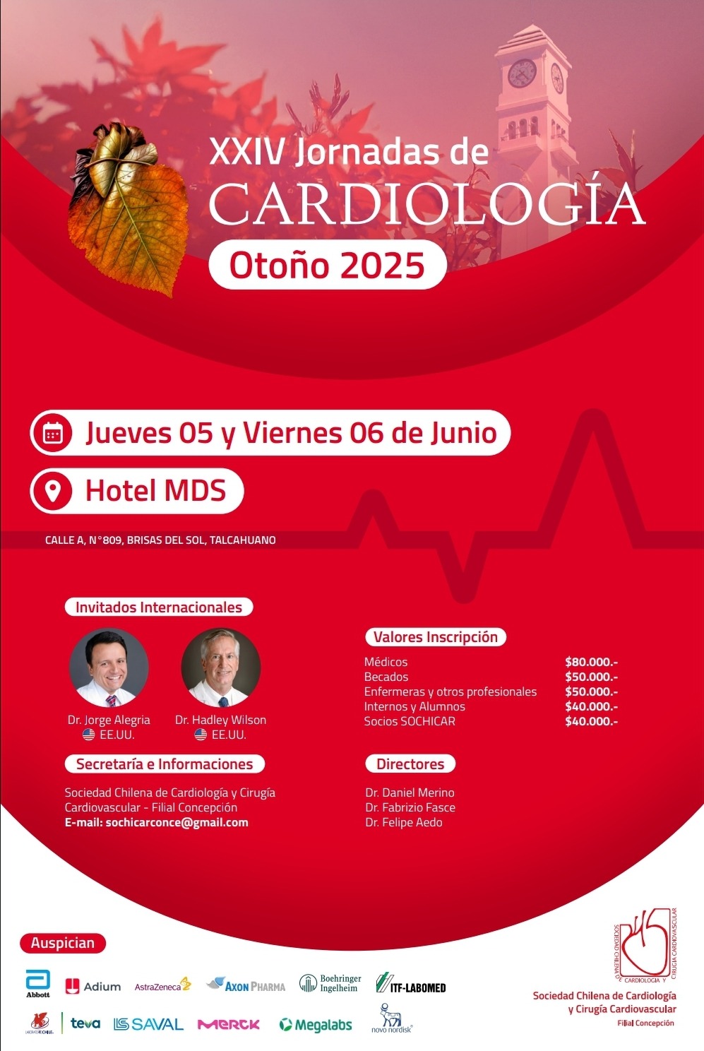Afiche XXIV Jornadas de Cardiología thumbnail