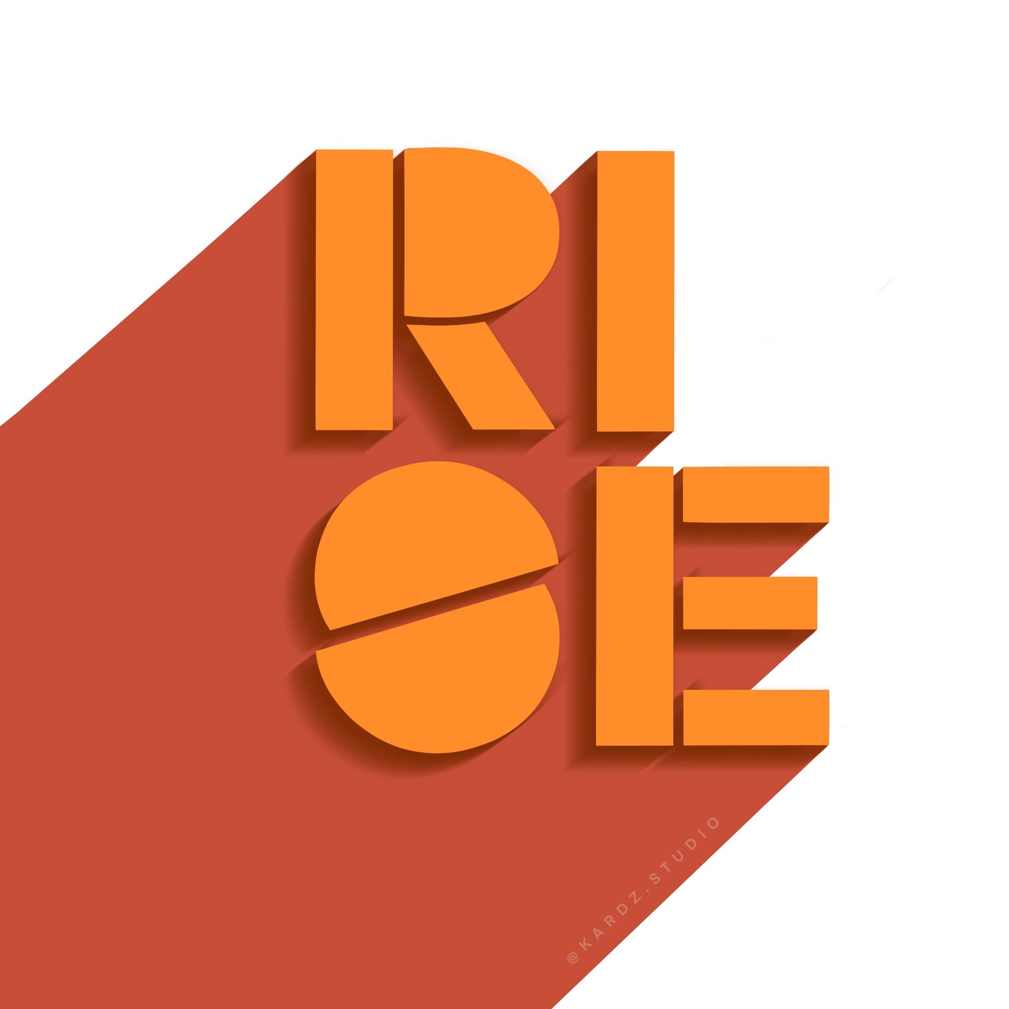 Day 13 "Geometric" Something more abstract for today´s prompt! 

#letteringstylechallenge2023 de Aurelie Maron 
y "Rise"