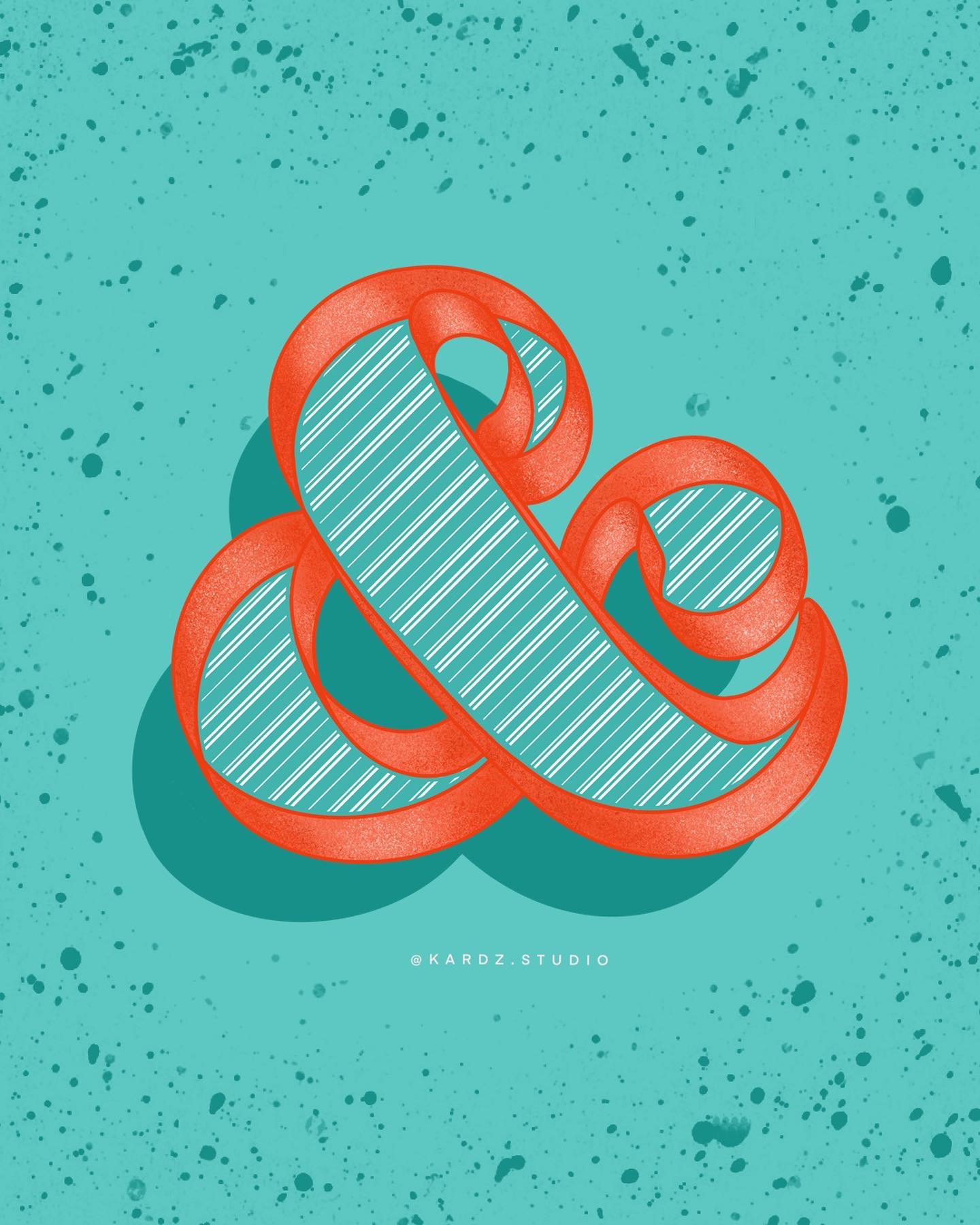 I finally did it! "Ampersand" Last prompt from the #letteringstylechallenge2023 

It was a great learning experience for