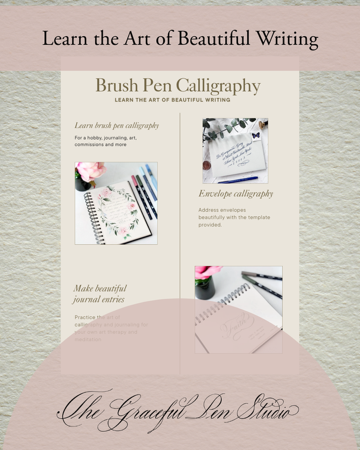 Brush Pen Calligraphy Workbook thumbnail
