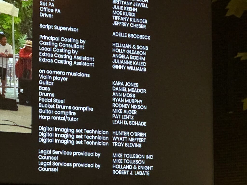 Ate de Jong put us in the credits for Heart Strings, y'all. I'm speechless. Thank you, Kara Jones for taking these photo