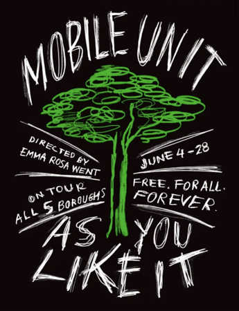 As You Like It running June 4-28 in NYC parks!  thumbnail