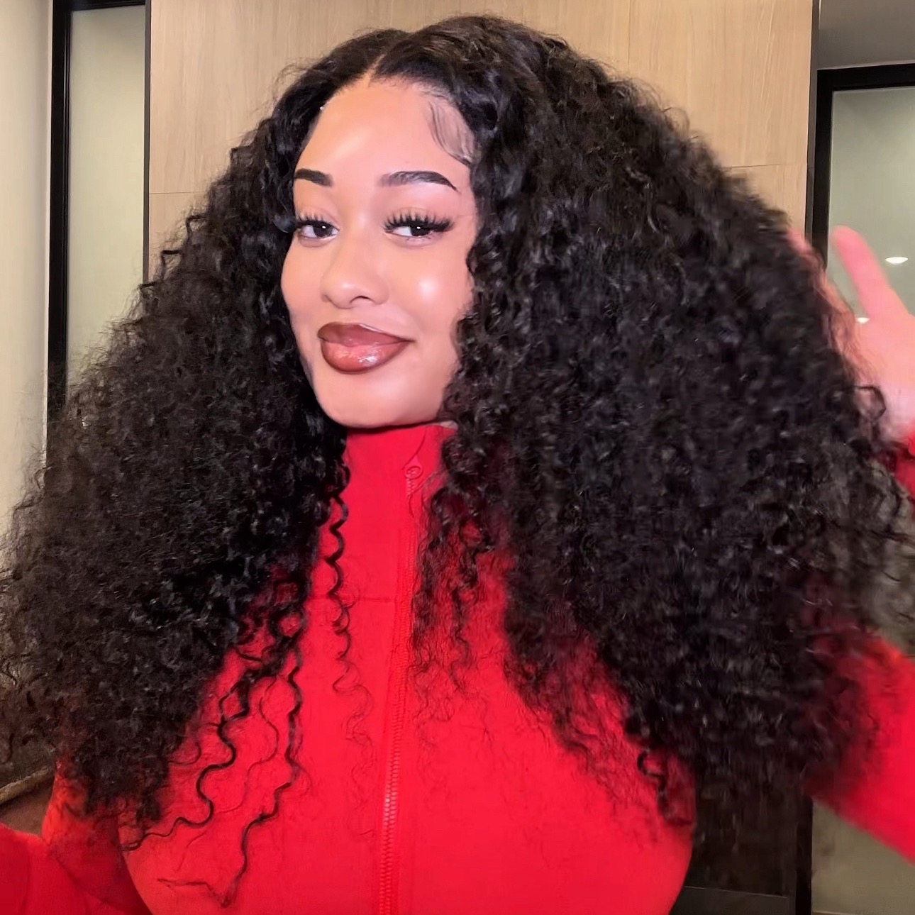FORGIRL FOREVER 13×6 PRE-EVERYTHING GLUELESS WATER WAVE WIG WITH DRAWSTRING 28INCH thumbnail