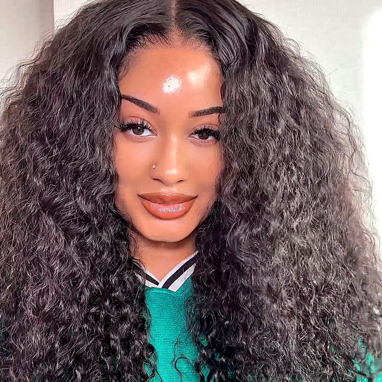 Special Code "SYH25" for Arabella Hair Natural Black Water Wave Wig 100% Glueless thumbnail