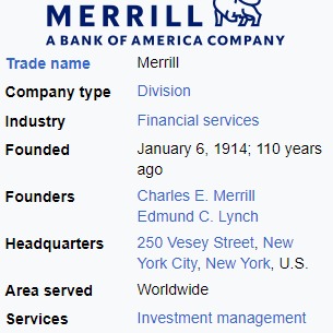 FOY/ VIOLA; Bank of America/ Brookfield Place/  - Merrill Lynch thumbnail