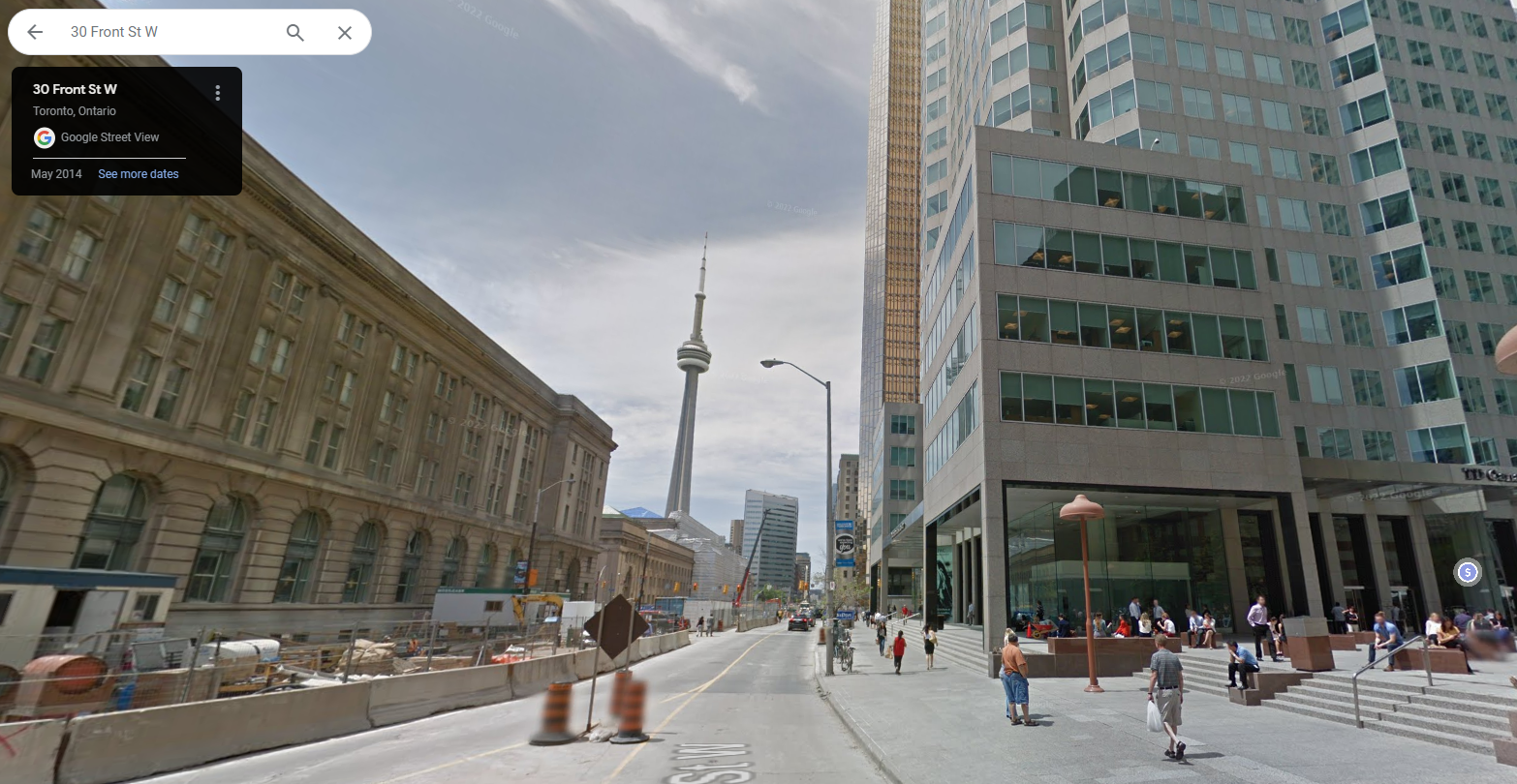 FOY; Finance, Business; Current Business Location of 32,34,36,38 Front Street- Head Office TD Canada Trust, Brookfield Place thumbnail