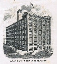 FAMILY HISTORY & ANCESTRY ; FOY; Foy Building; 32-28 Front Street/ Canada Trust Towers/ Brookfield Place thumbnail