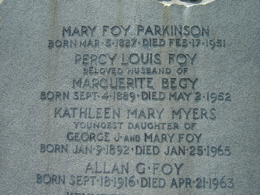 FOY; GEORGE J. FOY, (U.S.), LIMITED - New York Company thumbnail