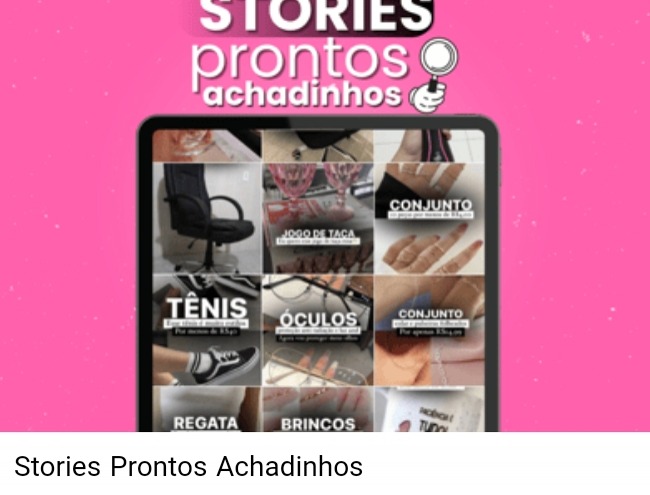 STORIES PRONTOS ACHADINHOS  thumbnail