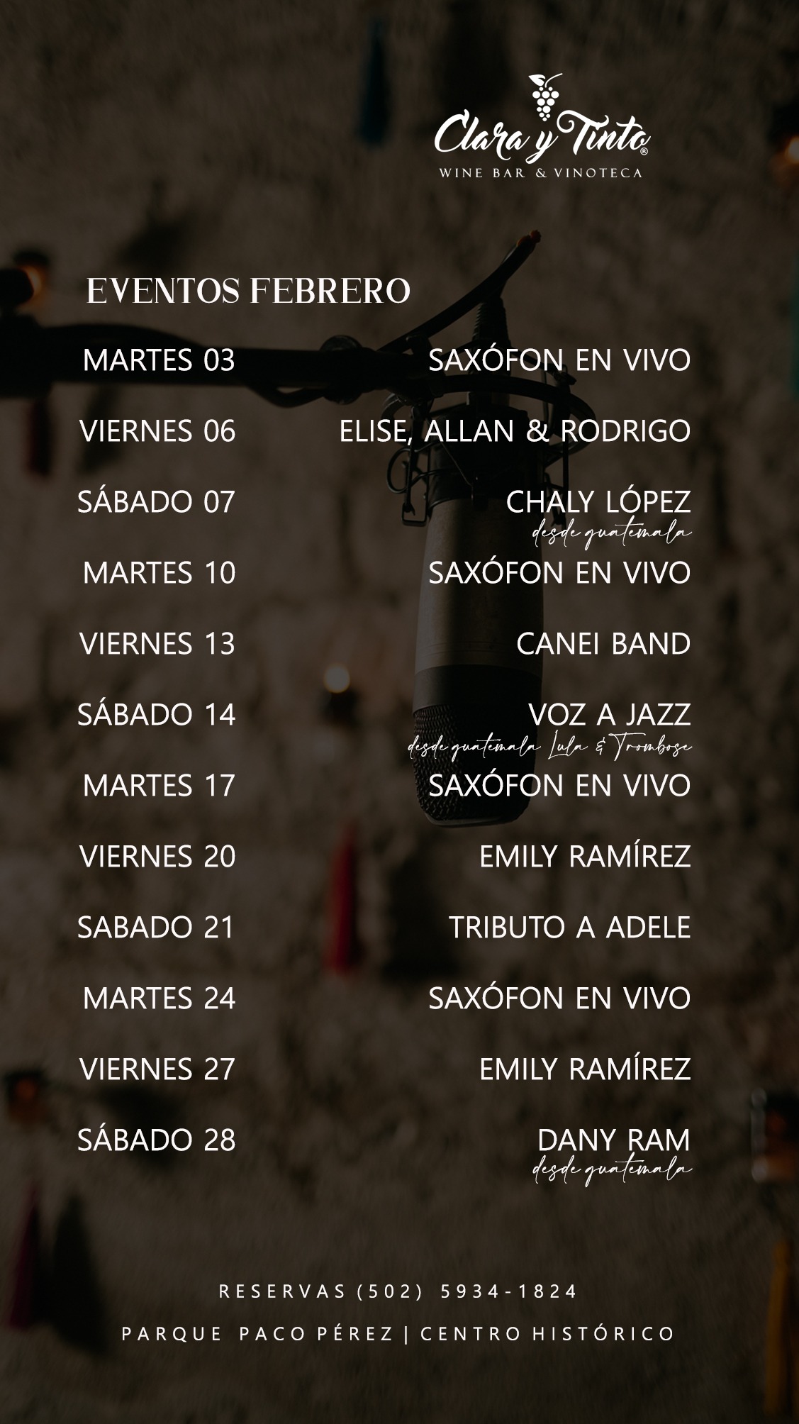 "Dicen que el vino mejora con los años... y con buena música, mejora en segundos. 😉 Ven a comprobarlo este mes en nuestra vinoteca. ¡Salud y ritmo!" thumbnail