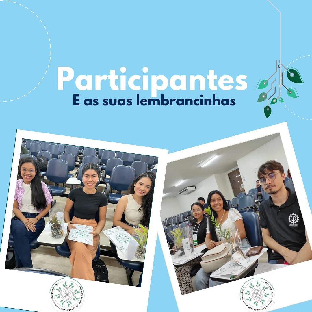 📸😄 Olha só essa galera animada do nosso evento SIMATECS com suas lembrancinhas! 🎉✨

É tão bom ver todos vocês aproveitan